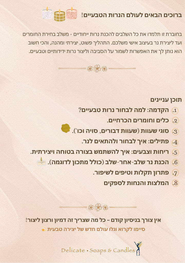 Instruction booklet - digital file