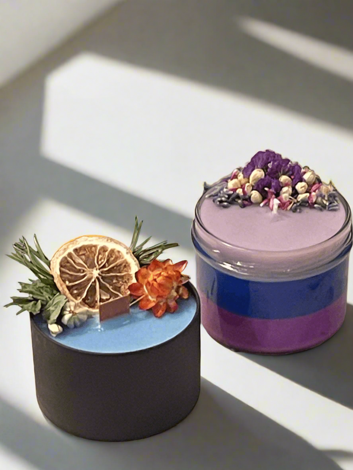 A workshop for making natural and scented candles