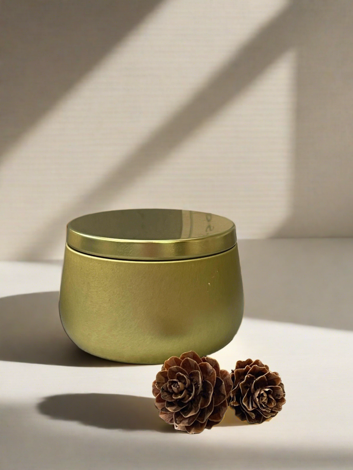Gold aluminum tin
