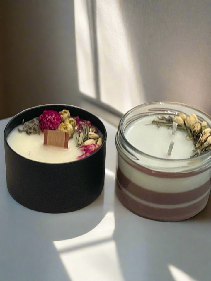 A workshop for making natural and scented candles