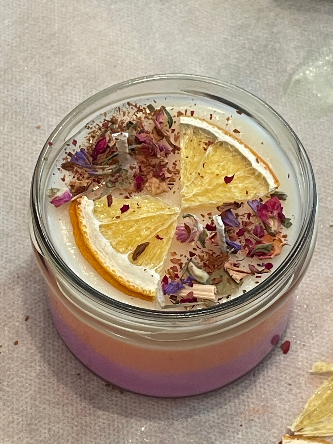 A workshop for making natural and scented candles